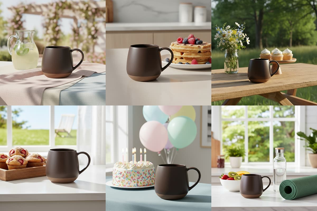 AI generated product photos